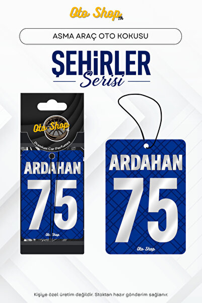 OTOSHOPTR ARDAHAN 75 Şehir Kokuları Serisi Oto Araç Kokusu
