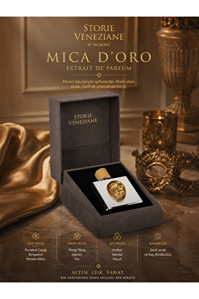 Valmont Storie Veneziane Mica D'Oro Unisex Extrait De Parfüm 100ml