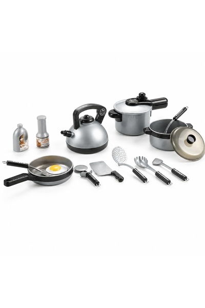 Avaleea Set Bucatarie Copii Cu Accesorii Complete Pentru Gatit, Jucarie Inter...