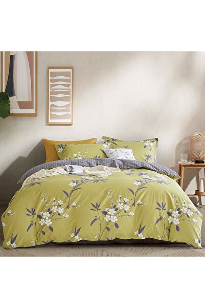 Beauty Home Σετ παπλωματοθήκη υπέρδιπλη Art 12274 Alexa 230x250 Λαδί