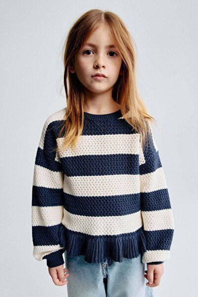 H&M Hole-knit cotton jumper