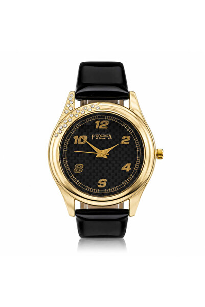 Watch Ceas dama, elegant, Francesca di Geneva, Negru, FF254