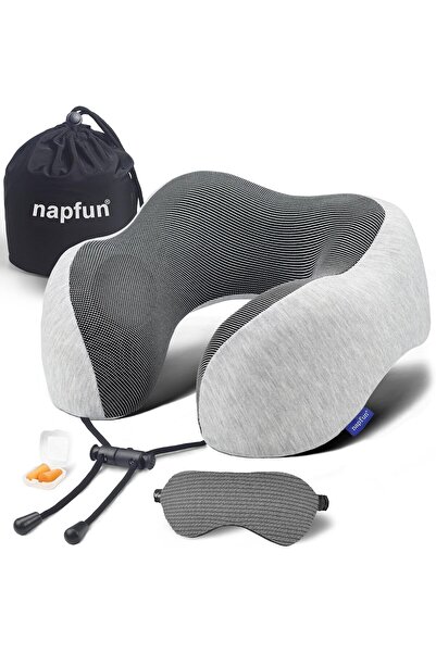 Bukela وسادة رقبة NAPFUN للسفر