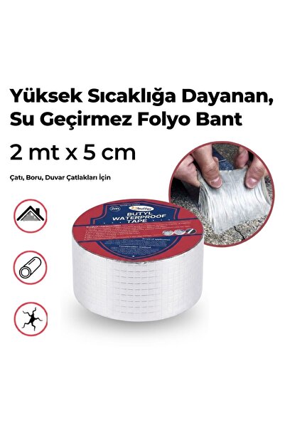 SORA GROUP 2 Mt High Temperature Resistant Waterproof Roof Wall Adhesive Tape...