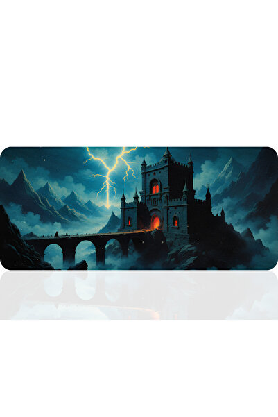 BLS 90X40 cm Mousepad pentru gaming de dimensiuni mari, cu bază anti-alunecar...