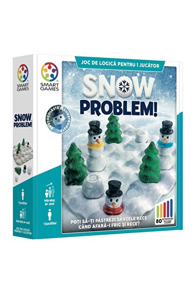 Smart Games Joc de logica cu 80 de provocari, Smart Games, Snow Problem