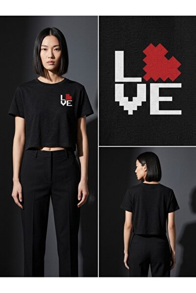 Mariposa Secret Love Is Full of Elegance: Crop Top T-Shirt