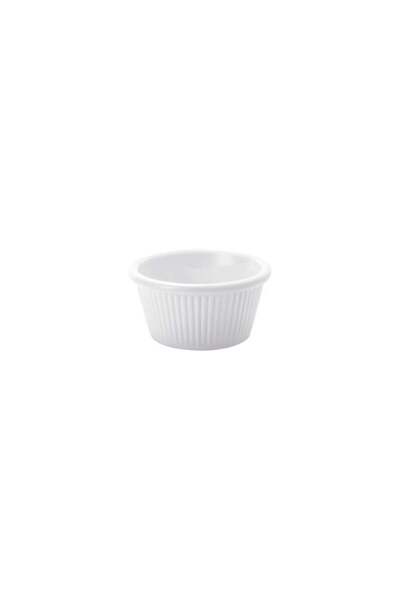 B & S Set of 6 Melamine Fluted Ramekins - 80ml