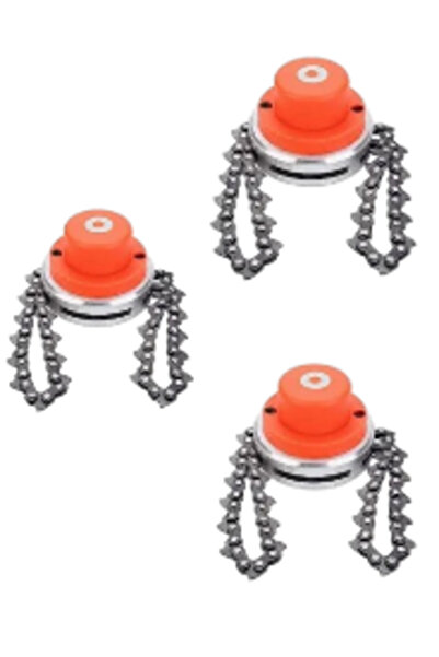 OEM Set 3 capuri pentru motocoasa tip lant de drujba