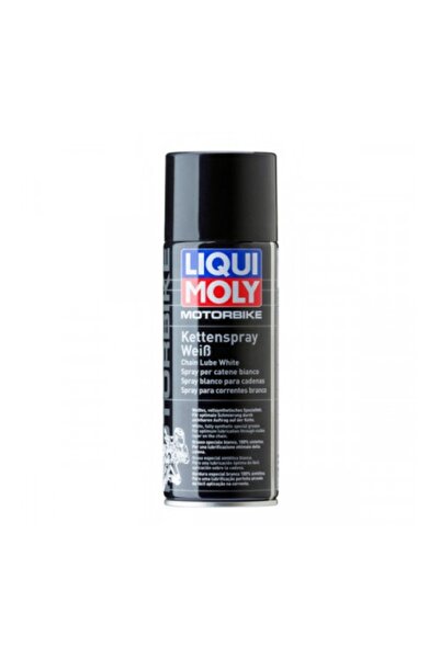 Liqui Moly Spray alb ungere lanţ MOTORBIKE, 400 ml