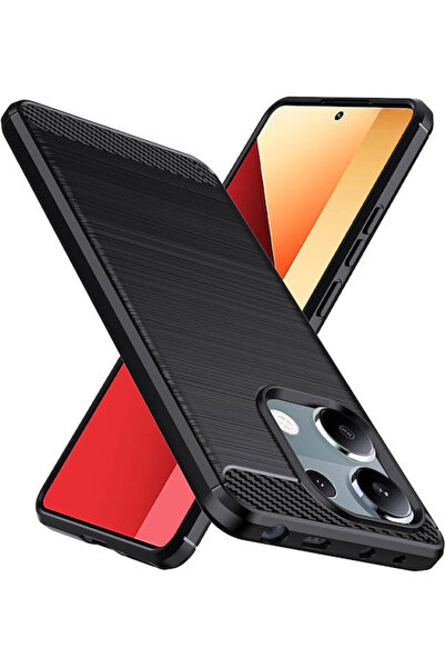 Techsuit Κάλυμμα Πλάτης Σιλικόνης Μαύρο (Redmi Note 13 Pro 4G / Poco M6 Pro 4G)