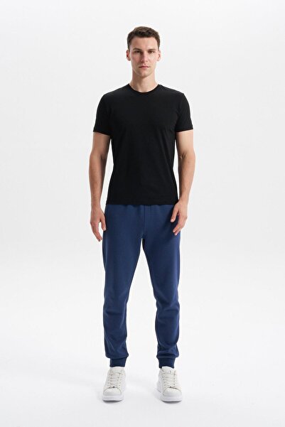 Arma Ar-Ma Men's Sweatpants Without Print Basic Side Zipper Pockets Without B...