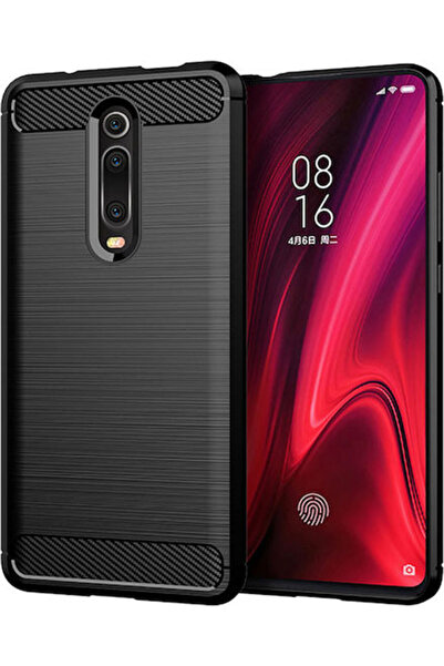 Techsuit Πίσω Κάλυμμα Σιλικόνης Μαύρο (Xiaomi Mi 9T / 9T Pro)