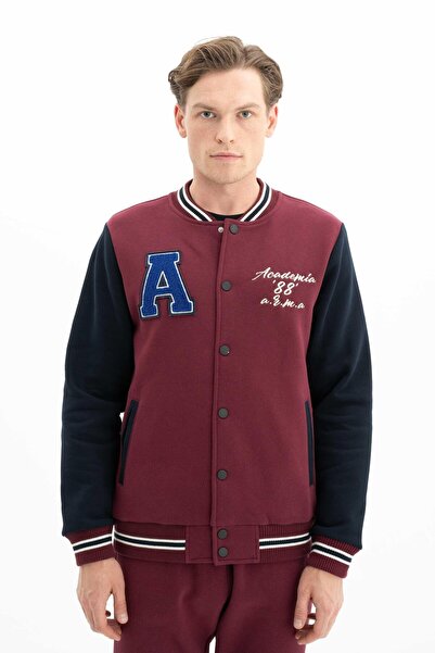 Arma Men's Red Stylish Style Pocket Regular Fit Button Closure College Coat S...