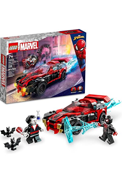 LEGO لعبة بناء مارفل سبايدر مان مايلز موراليس ضد موربيوس 76244 - تتضمن سيارة ...