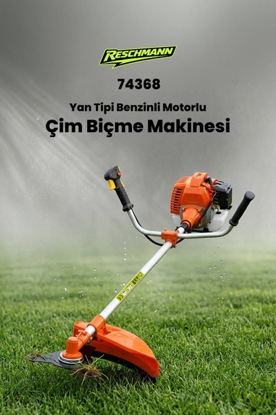RESCHMANN RES-74368 Profesyonel Yan Tipi Benzinli Ot ve Çalı Tırpanı (2.2 HP)