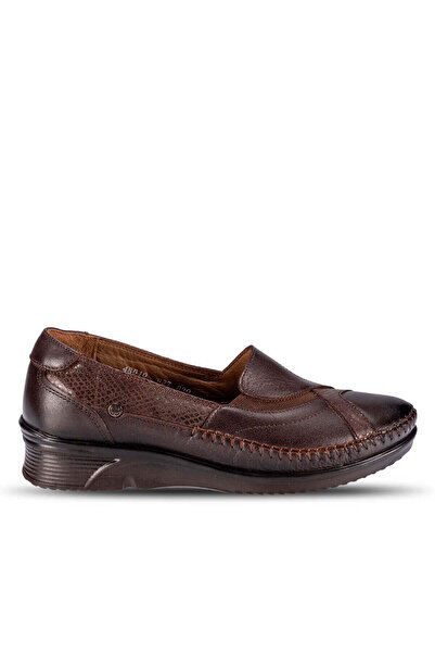 Forelli Yonca-H Women's Leather Shoes Brown