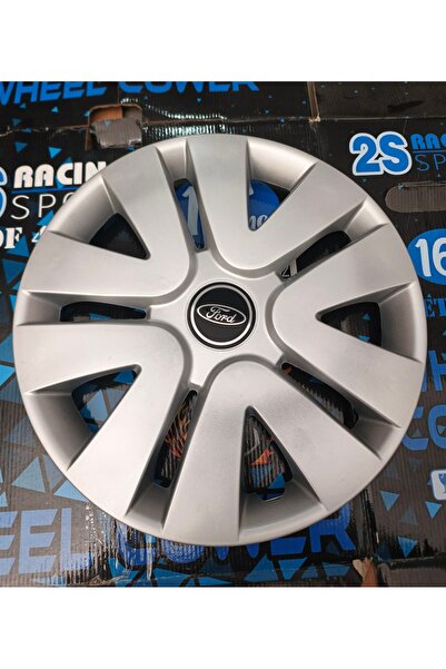 Universal 13 inç Ford Fiesta / Escort Uyumlu Jant Kapağı 4'lü Takım Amblem He...