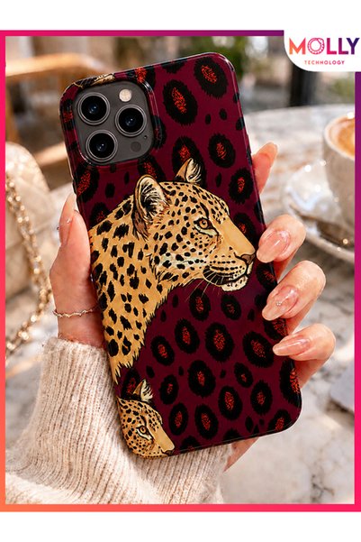 Molly Cherry Rotten Wild Aura Pattern Silicone Case for iPhone 11 Pro Max