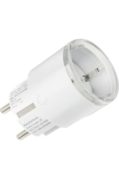 Shelly Έξυπνη Μονή Πρίζα Κωδικός: PlugSMTRgen3