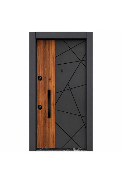 HOMECONOM C7600 Çelik Kapı - Laminox - Sağ Yön