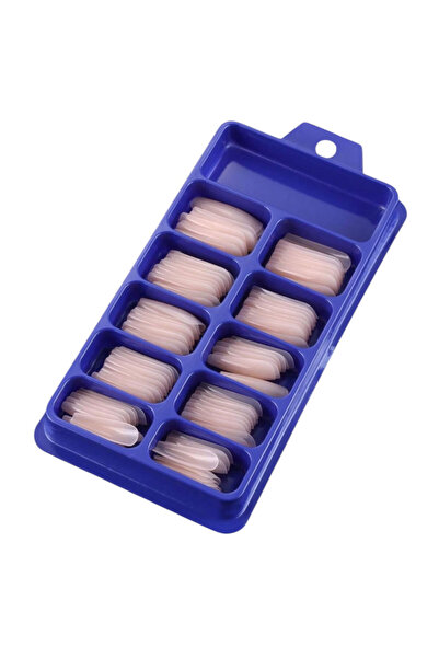 OEM Tips-uri unghii false, nude, set 100 bucat