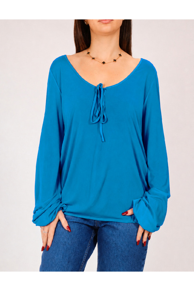 Evendi Blouse, Blue