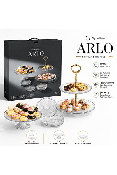 Ucuzuna Bak Arlo Sunum Seti 16+10cm
