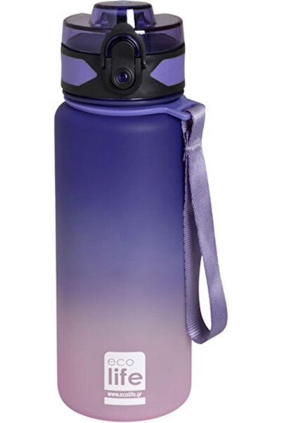 Ecolife Μπουκάλι Τριτάν 500ml Βιολετί Κωδικός: 33-BO-2317