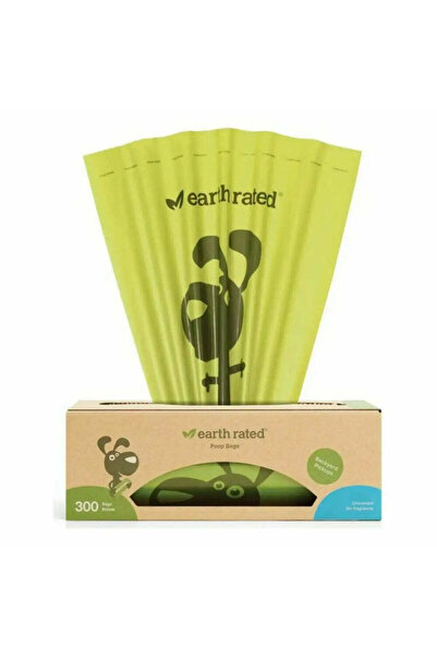 Earth Rated Dozator de pungi pentru animale de companie UNSCENTBIO300 Hârtie ...