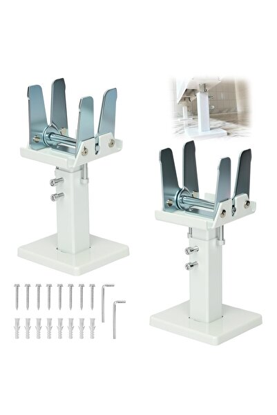 OEM Adjustable Radiator Floor Brackets 14–21cm Steel 2-Pack with Screws & All...