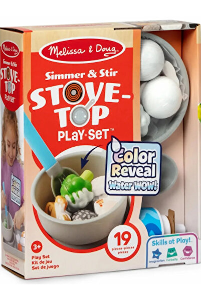 Melissa & Doug Water WOW! Simmer & Stir Stovetop Play Set