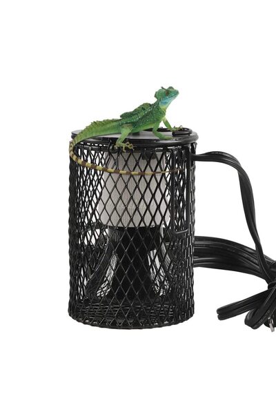 OEM Emițător de căldură ceramic pentru reptile 100W cu protecție pentru broaș...