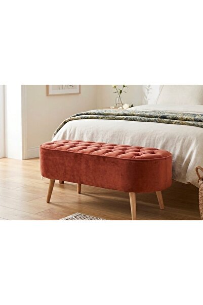 Vivense ELEGANT GÜRGEN AYAK BENCH, KİREMİT