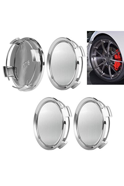 OEM Set de 4 capace de roată universale, din ABS, cu suprafață lustruită – Ar...
