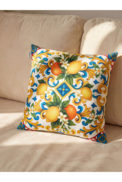 LC Waikiki Pernă decorativă cu model de lămâie 45x45 cm