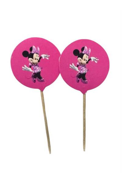 CAVAŞ sun hat Scobitori Minnie Party Presentation 10 bucăți - 9x3.5cm - Decor...