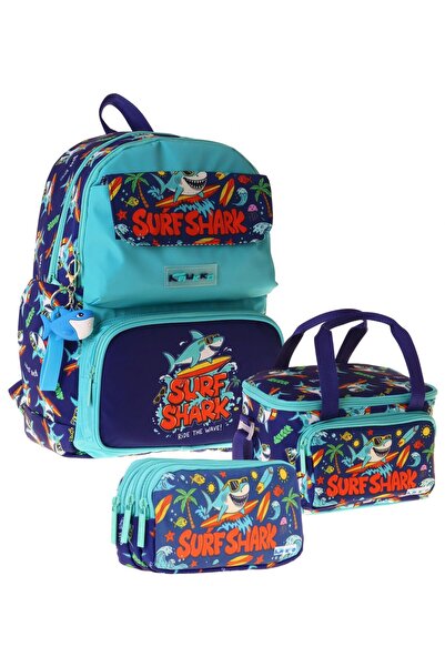 KAUKKO Kids Surf (Green - Navy Blue Color) Boys' Triple Primary School School...