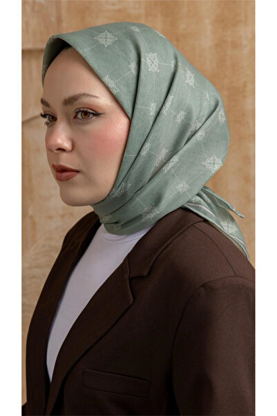 locella Lo'cella Pamuklu Soft Eşarp 4568-1 Yeşil