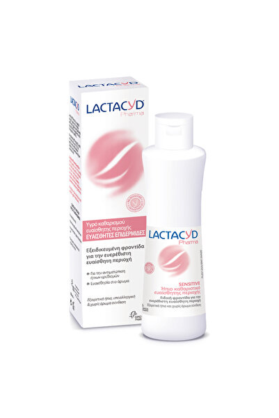 Lactacyd Φάρμα Σένσιτιβ Καθαριστικό Ευαίσθητης Περιοχής 250ml