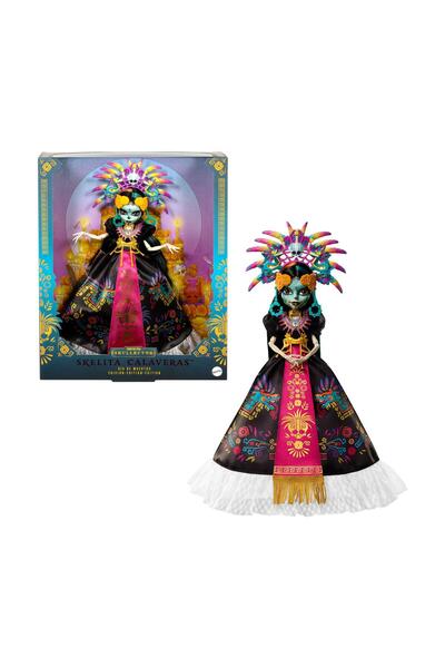 mattel Monster High Skullector Skelita Calaveras Dia De Muertos Păpușă (JDR63)