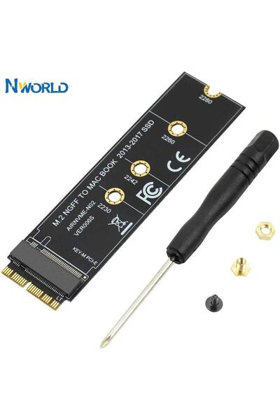 OEM NWorld M.2 NVME/AHCI SSD Αντάπτορας Αναβάθμισης για MacBook Air & Pro Ret...