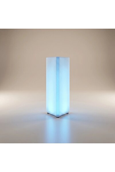 MYASEM STORE ستاند مثلث مودرن طولي كبير RGB للإضاءة الأرضية بتصميم عمودي هندس...