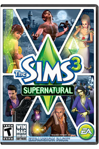 Electronic Arts The Sims 3 Supernatural Παιχνίδι PC (Μεταχειρισμένο)