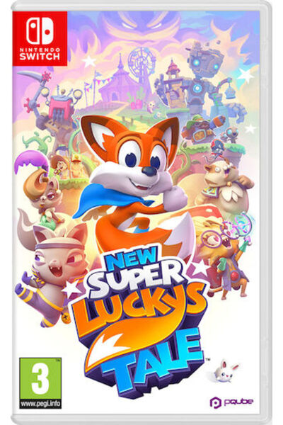 Pqube Νέο Παιχνίδι για Switch: Η Ιστορία του Σούπερ Λάκι (Κωδικός σε Κουτί)