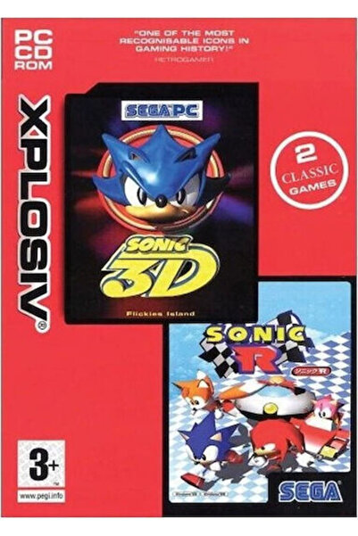 SEGA Sonic R & Sonic 3D Παιχνίδι Η/Υ (Μεταχειρισμένο)