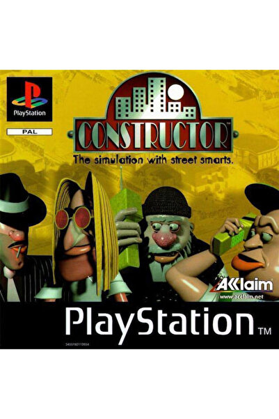 Other Παιχνίδι Constructor για Playstation PS1 (Μεταχειρισμένο)