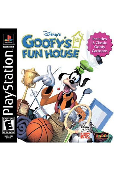 Sony Disneys Goofys Fun House Playstation PS1 Παιχνίδι (Μεταχειρισμένο)