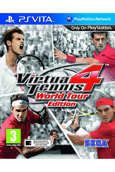 SEGA Virtua Tennis 4: Έκδοση World Tour Παιχνίδι για PS Vita (Μεταχειρισμένο)