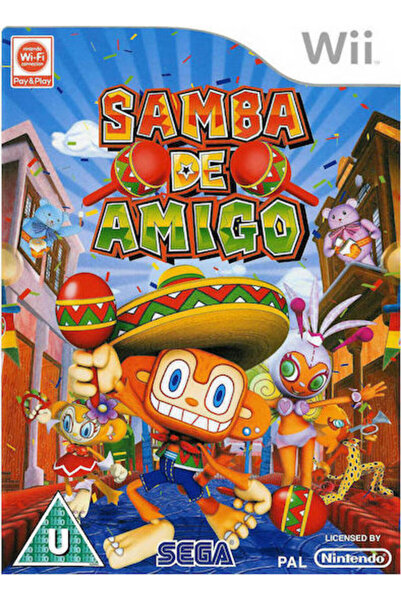 SEGA Σάμπα Ντε Αμίγκο Παιχνίδι Wii (Μεταχειρισμένο)